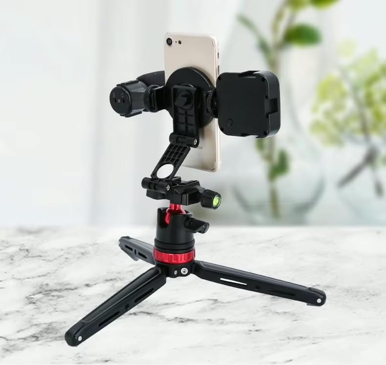 Support magnétique universel pour smartphone avec fixation griffe reflex