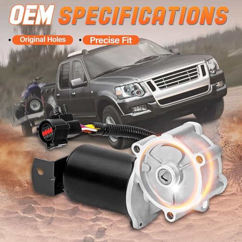 Image of 600-926 4WD Transfer Case Motor Compatible with Ford Explorer Sport Trac 2001-2002 V6 4.0L, Ranger Battery EV (EV /BEV) 1998-2002, OE Number# YL5Z7G360AA
