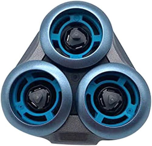 Miniatura 9 de Conjunto de cabeza afilada de repuesto para Philips Norelco Mens afeitadora eléctrica inalámbrica en seco húmedo SH50 5000 6000 S6011 S6015 S6840