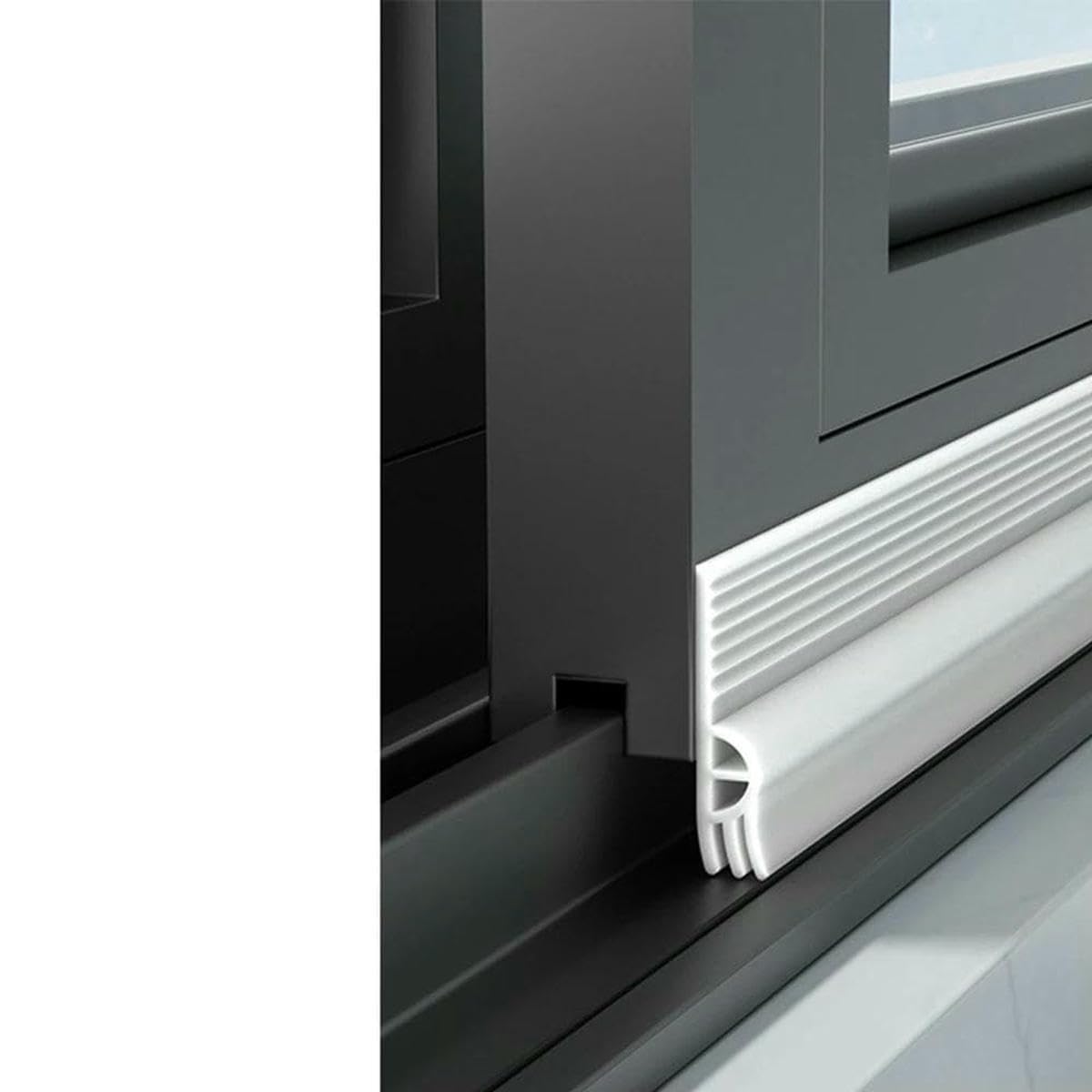 Flexible Sealing Strip Tape Sliding Window Sealing Strip self-Adhesive Triple Sound Insulation, Wind and Cold Resistance- -2M