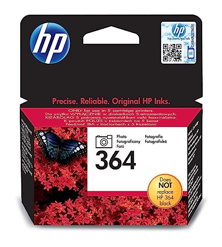 HP CB317EE 364 Original Ink Cartridge, Photo, Single Pack