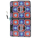 TOPINCN Drahtlose Elektronische Tanzmatte, Faltbare Tanzfläche für 2 Spieler, mit Musik, für, Erwachsene, Familie, Interaktives Spiel