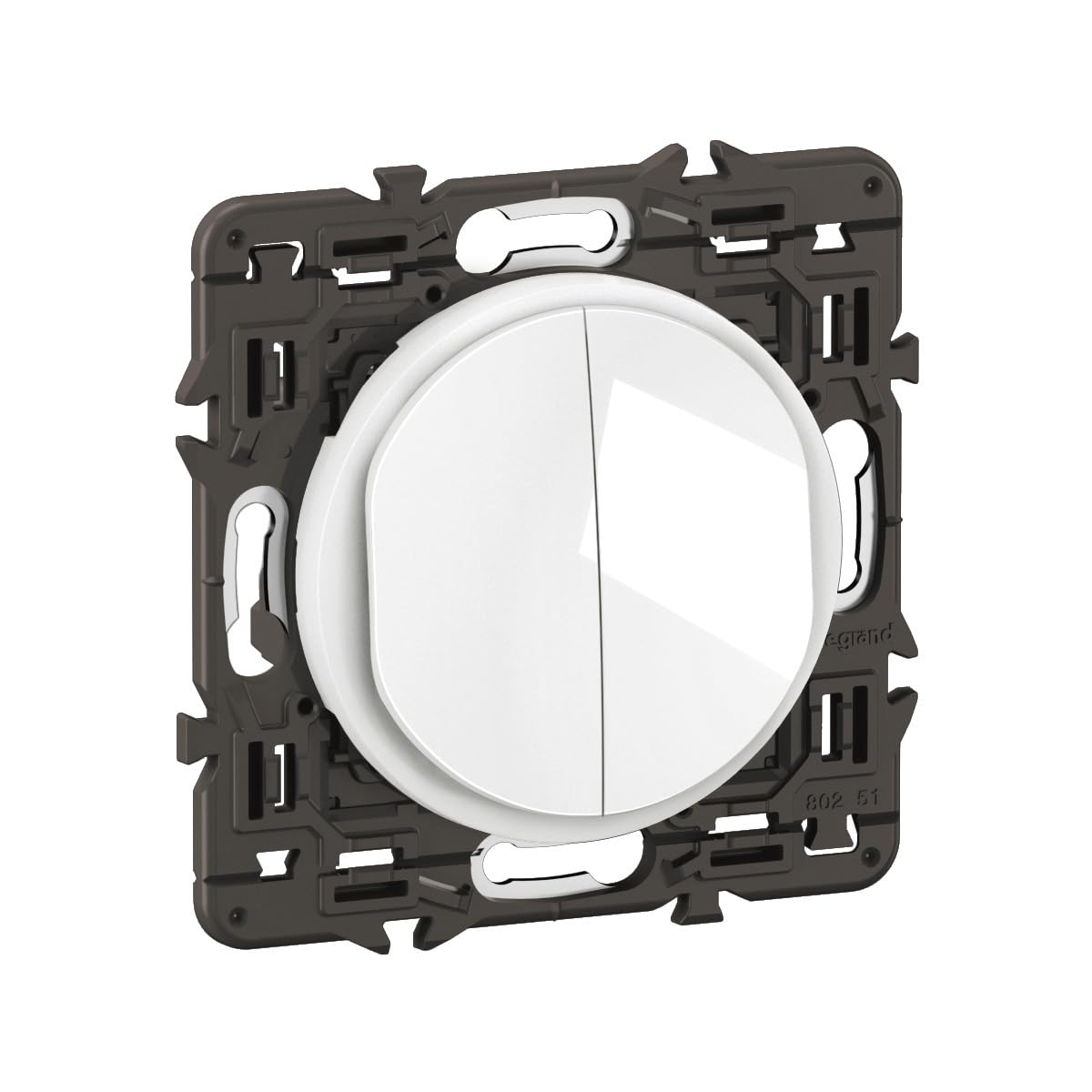 Legrand Interrupteur Double Va-et-vient 10A Blanc