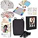 HP Premium Zink Fotopapier, 5,8 x 8,6 cm, Zubehör-Set mit Fotoalbum, Etui, Aufklebern, Markern