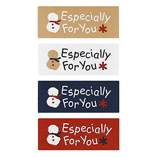 ギフトシール クリスマス リトルスノーマン 4色アソート  LS-1S