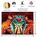 Funnytree 7x5ft Horror Circus Theme Halloween Backdrop for Photography Giant Evil Clown Hallomas Birthday Party Background Scary Grove Vampire Baby Cake Table Decor Banner Photobooth Studio Props