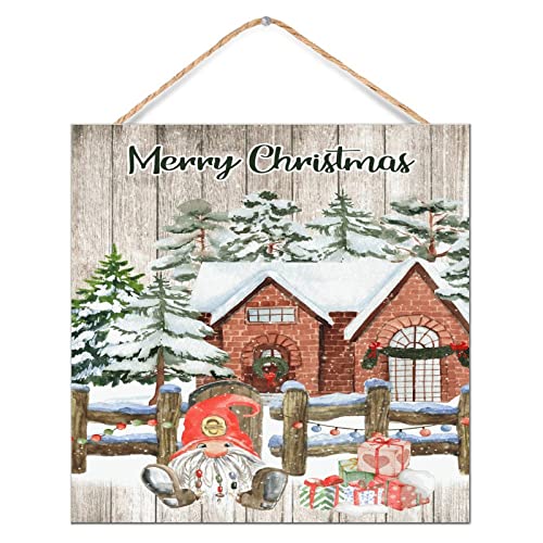 Décoration murale rétro bois cadeau de Noël idéal pour la maison