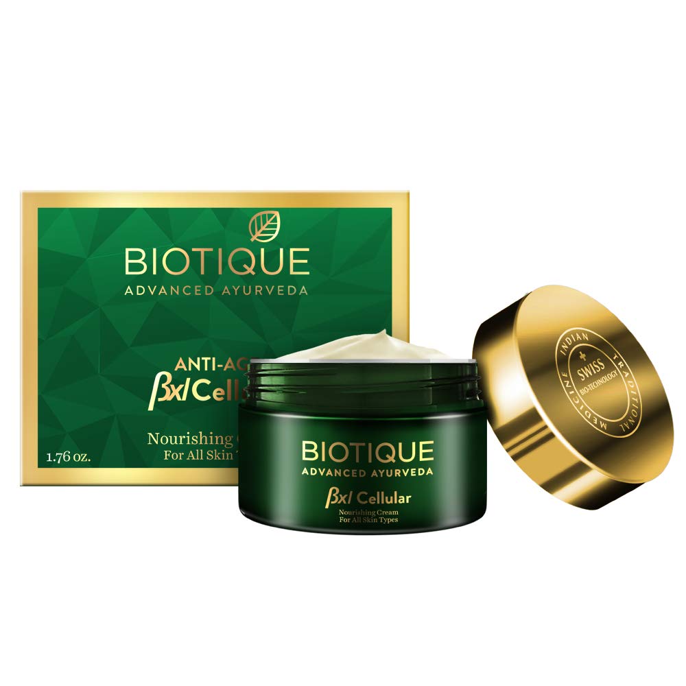 Biotique Bxl Cellular Saffron Nourishing Cream, 50g