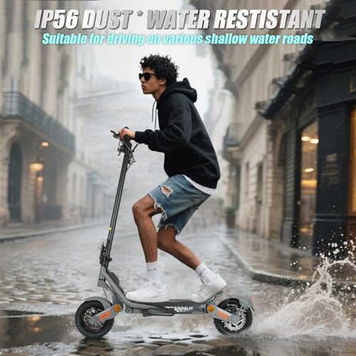 Electric Scooter for Adults, 1200/1600/5000/5600W Dual Motor