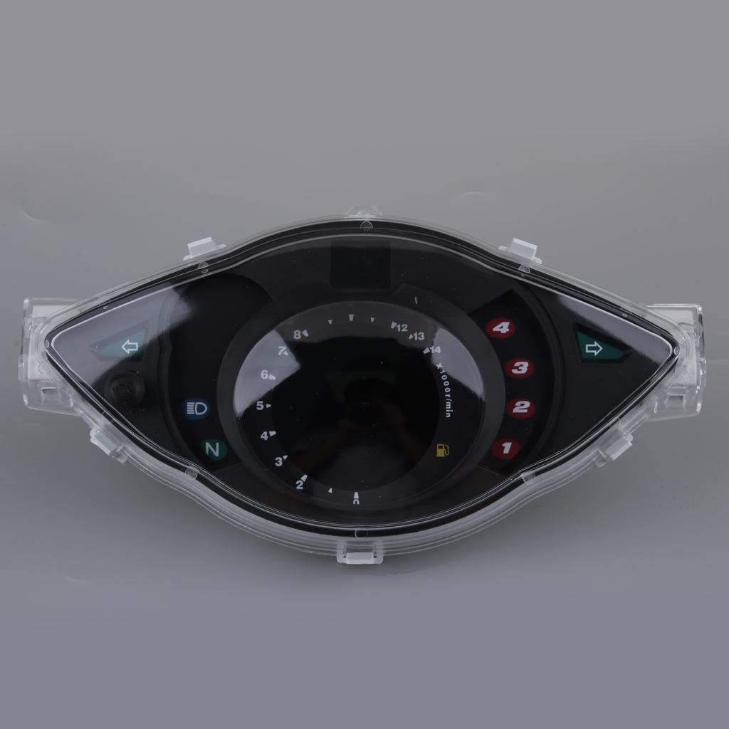 Als Ersatzteil mit Motorrad Gauge Instrument Tachometer Geschwindigkeits Aus Metall für Werkstatt Re, Tachometer-LCD A