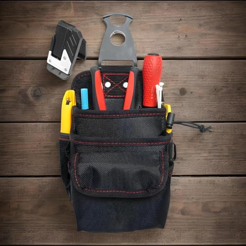 Sac à outils robuste imperméable avec ceinture réglable pour chantier