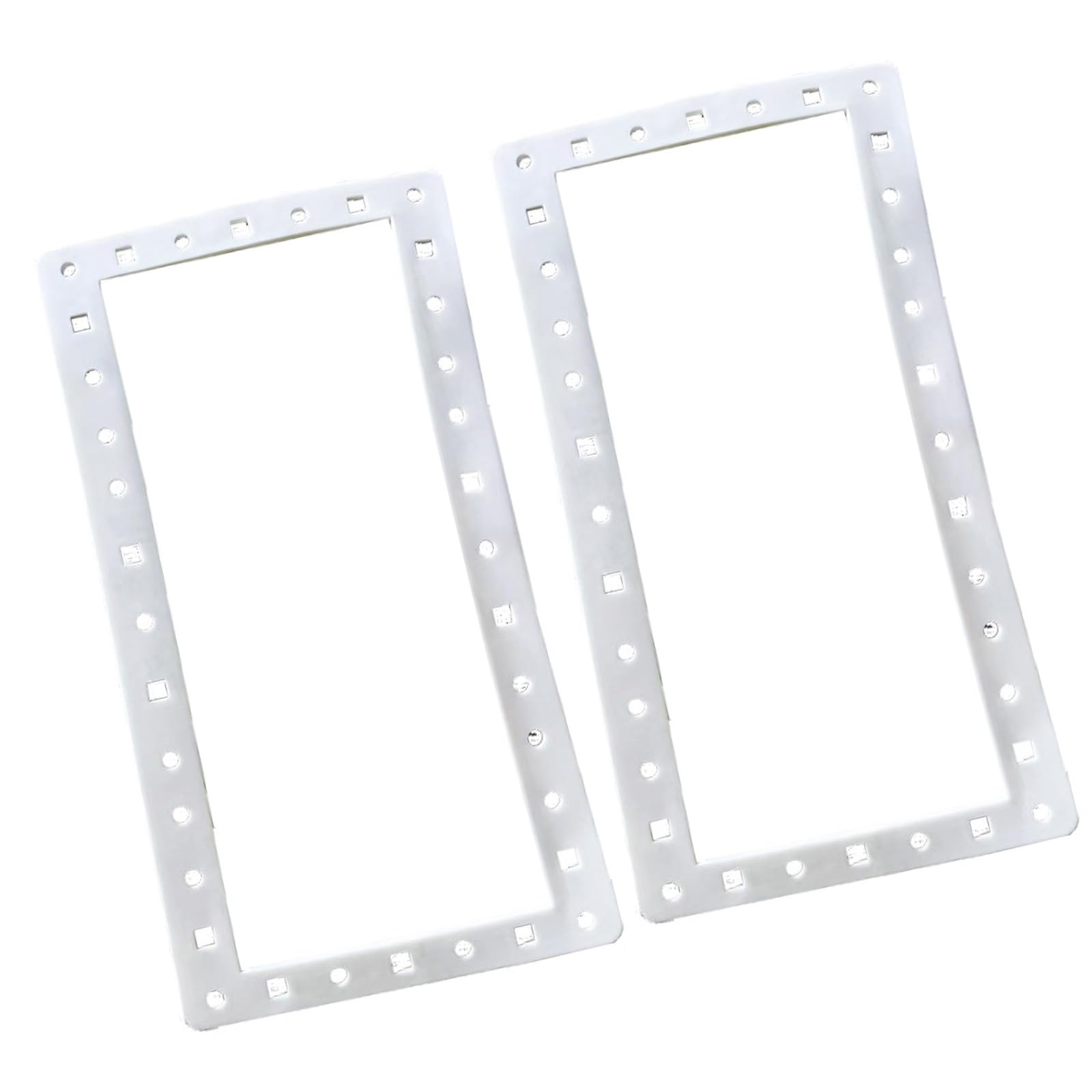 Kalttoy 2Pcs Silicone Butterfly Gasket Replacement for SPX1091GW SP1091LX Wide Mouth for Ground Pool Automatic Skimmer Wide Mouth Gasket