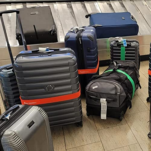 Reusable Cinch Straps 2" X 100" - 2 Pack - Hook And Loop Straps (Neon Yellow) #TOP2