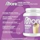 MORE Protein, Vanilla Chocolate Chip Cookie, 600 g, Mix aus Whey Konzentrat und Casein ideal zum Muskelaufbau und -erhalt, mit Laktase - made in Germany