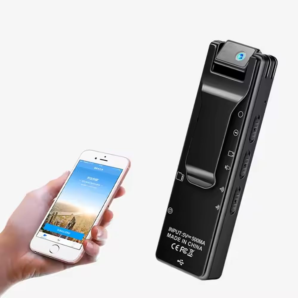 TEHNOVIEW WiFi Pocket Security Camera, 1080P FHD, 180° Rotatable Lens, Remote Mobile Monitoring, Night Vision, Motion Detection - M16 WiFi Body Camera-picture-19