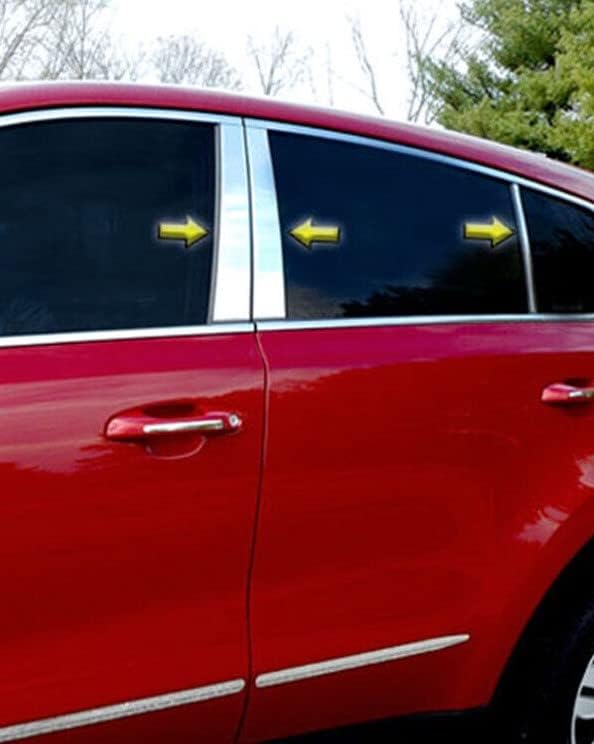 Pillar Post for 2017-2022 Kia Sportage (Stainless Steel) (6 Piece)