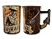 Midsouth Products John Wayne “The Duke” Pistol Handle Ceramic Mug – 16 oz Collectible Western Coffee Mug – Officially Licensed