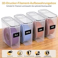 ISOISL Filament Aufbewahrungsbox, 8er-Pack, luftdicht und staubdicht, 4.0L – Ansicht 4
