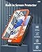 FNTCASE for Samsung Galaxy A14-5G Case: Dual-Layer Protective Textured Shockproof Rugged TPU Cover with Kickstand | Military Grade Drop Protection | Heavy Duty Cell Phone Protector - Orange