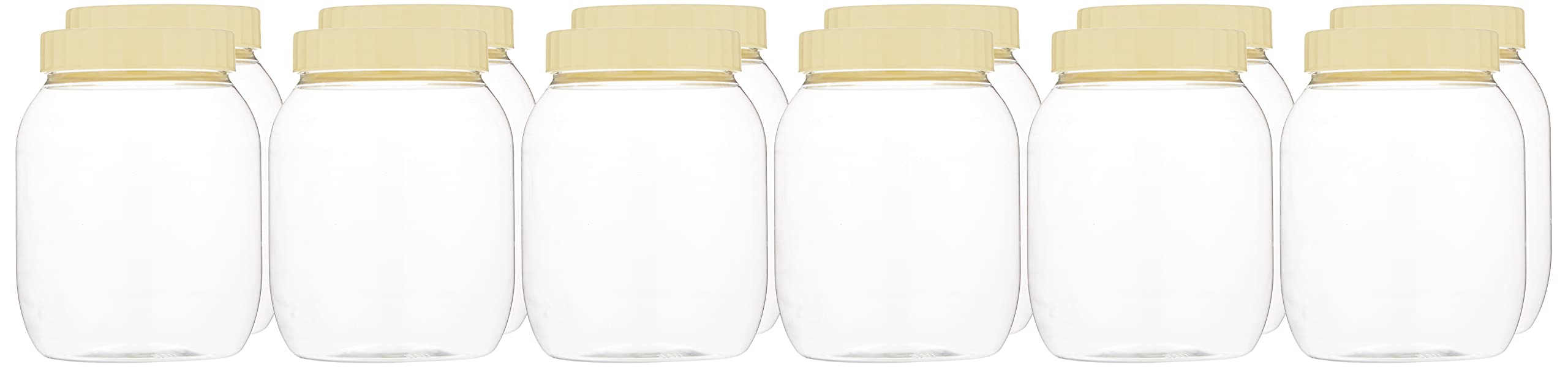 Round Spice Jar - 750 ml, 12 Pieces