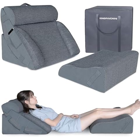 KingPavonini Bed Wedge Pillow Set Cover