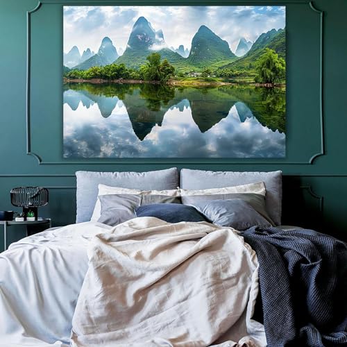 Poster poster mural tableau paysage décoration murale moderne 40x60 - 4