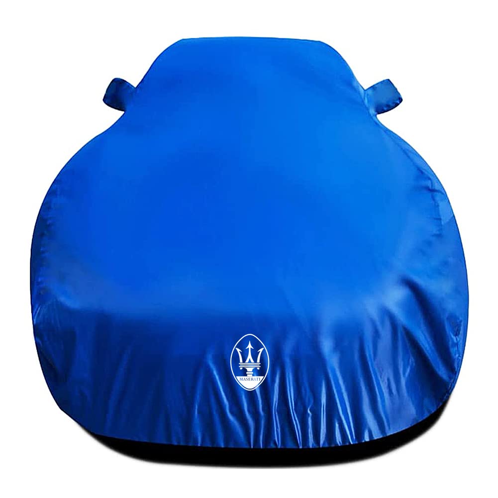 Outdoor Indoor Car Cover for Maserati Quattroporte V (M139) 2003-2011 2012 Oxford car cover Car Awning Car Tarpaulin scratch resistant Heavy Duty Tarpaulin Cover Cotton Lined provides
