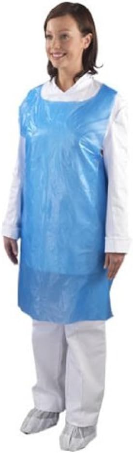 Blue Disposable Aprons - Roll of 200