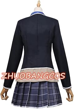Amazon.co.jp: [ZHUOBANG] 月ノ美兎 コスプレ衣装 プリーツ