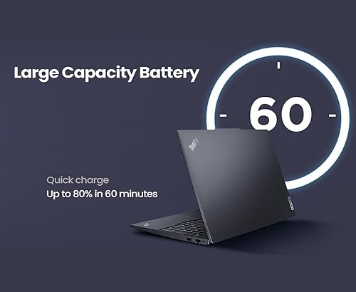 Miniatura 5 de Lo último en ThinkPad E15 FHD de 15.6 pulgadas (Intel Quad-Core i7-1165G7, 16 GB RAM, 512 GB PCIe SSD, GeForce MX450 Graphics) 1080p IPS Business