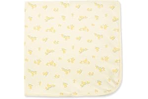 Little Me Blankets for Baby Duckies Swaddling Receiving Blankets