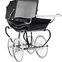 Generic Silver Cross Pram - Black