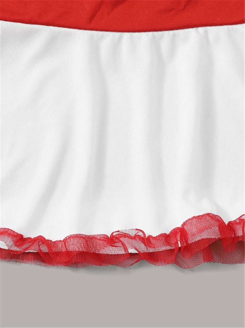 Sexy Nurse Costume for Women, Halloween Nurse Outfit for Women Naughty Lingerie Set Sexy Cosplay Uniform White Christmas Lingerie