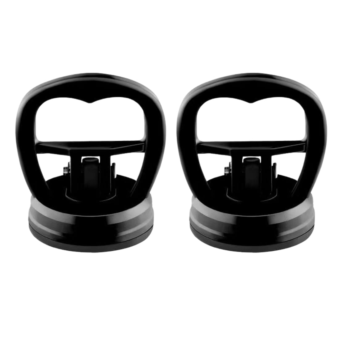 Ventosa Per Carrozzeria Auto 2 Pezzi, Kit Riparazione Ammaccature Con Ventosa Forte Nero, Estrattore Per Rimuovere Ammaccature Rapidamente Misura Standard