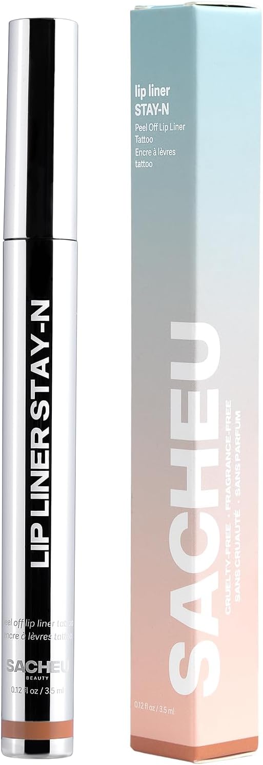 Sacheu Lip Liner Stay N Peel Off Lip Liner Tattoo Long Lasting