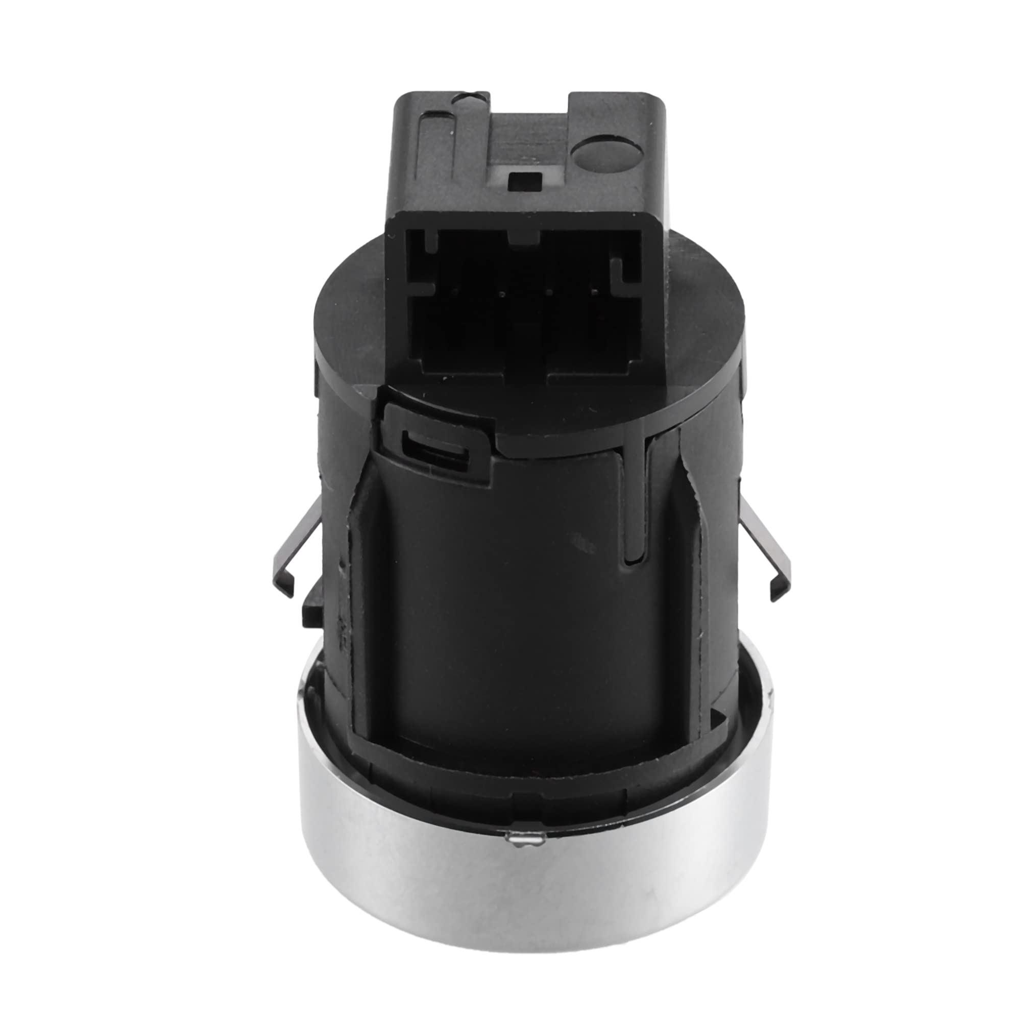 X AUTOHAUX Car Engine Push Start Stop Button Cover for Volkswagen Tiguan 2009-2016 Car Accessories Trim Ring Protector — view 4