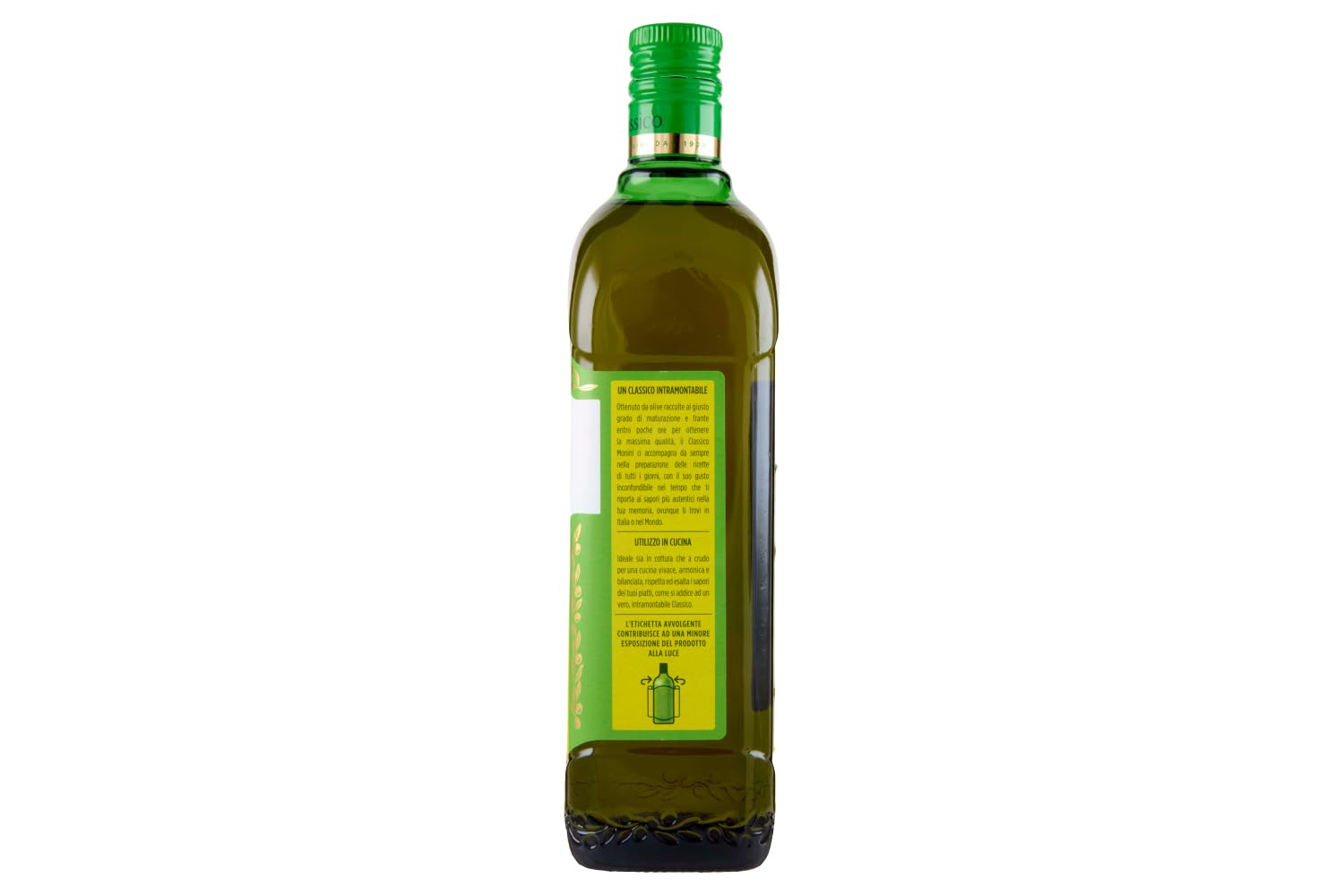 Italian Gourmet bundle für Monini Classico Olivenöl Extra Vergine 6x1L, kaltgepresst, italienisches natives Olivenöl, Küche & Salate + Italian Gourmet polpa