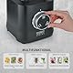 CASO PowerBlender B 2000 - Profi Standmixer, Testurteil: Sehr Gut, 30.000 U/min, bruchsicherer Tritan-Mixbehälter, BPA-frei, 8-fach Messer-System mit Titanbeschichtung, Schwarz