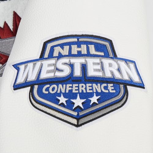 Image of Pro Standard Mens NHL Old English Varsity Jacket