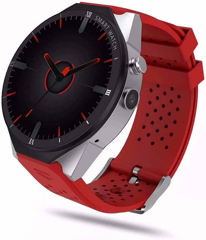 KW88 Pro Smart Watch Men Android 7.1 Clock MTK6580 3G Smartwatch 1GB 16GB Heart Rate Monitor GPS with 2MP Camera