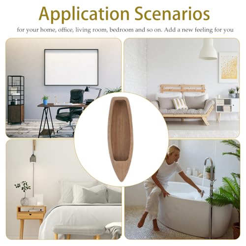 Decoración náutica de madera PRETYZOOM miniatura accesorios manualidades hogar mini 4