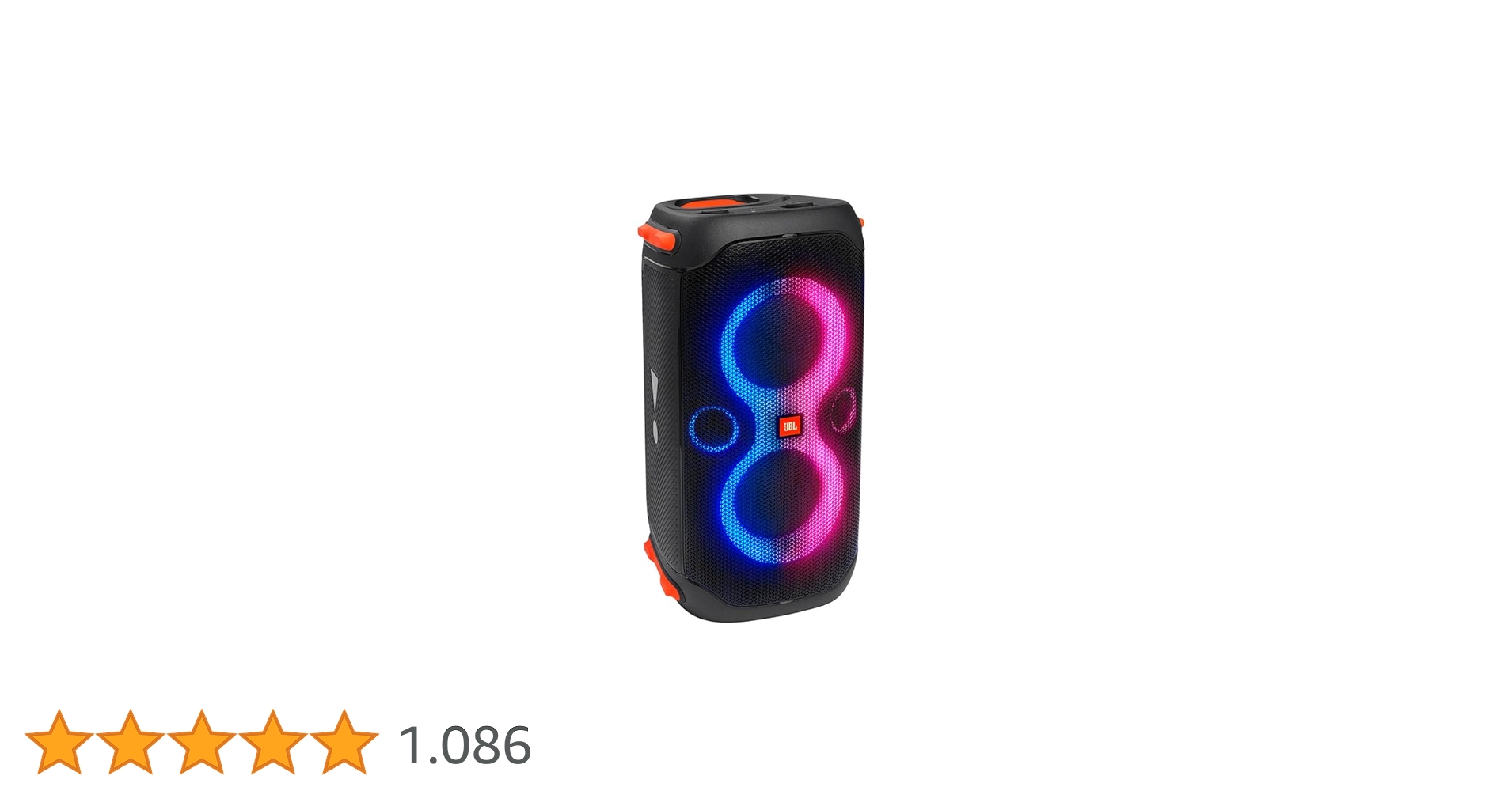 JBL, Caixa de Som, PartyBox 110, Resistente À Águá - Preta