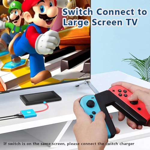 Docking Station for Nintendo Switch, 3-Port USB C Multiport Digital AV Converter Adapter with 4K HDMI USB 3.0 100W Charging Port, Switch Travel Dock with HDMI for MacBook Pro, Dell XPS, HP, etc by Snlrntin - Image 4