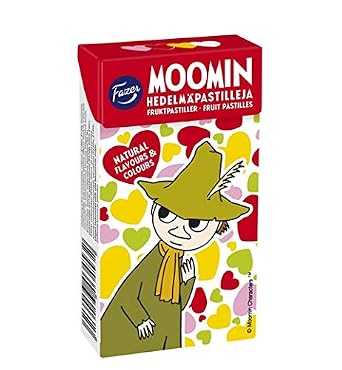 Fazer MoominFruit Pastilles Gummy 4 boxes of 40g