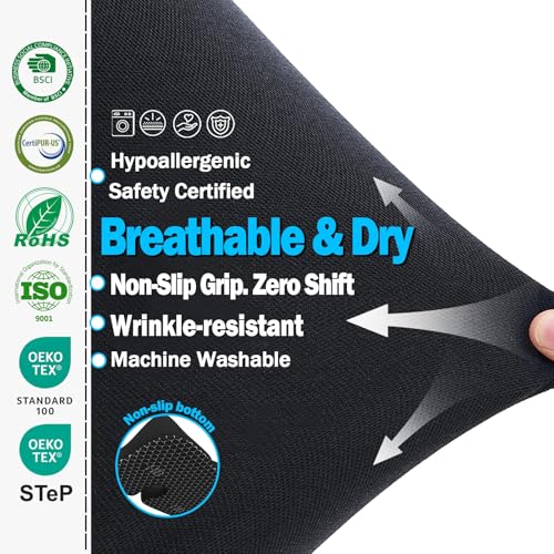 Image of Extra Large Seat Cushion for Sciatica & Tailbone Pain - Pressure Relief Coccyx Cushion for Office Chair, Car Seat, Wheelchair, and Long Sitting - Sciatica Pain Relief Pillow-Cushion Covers Set