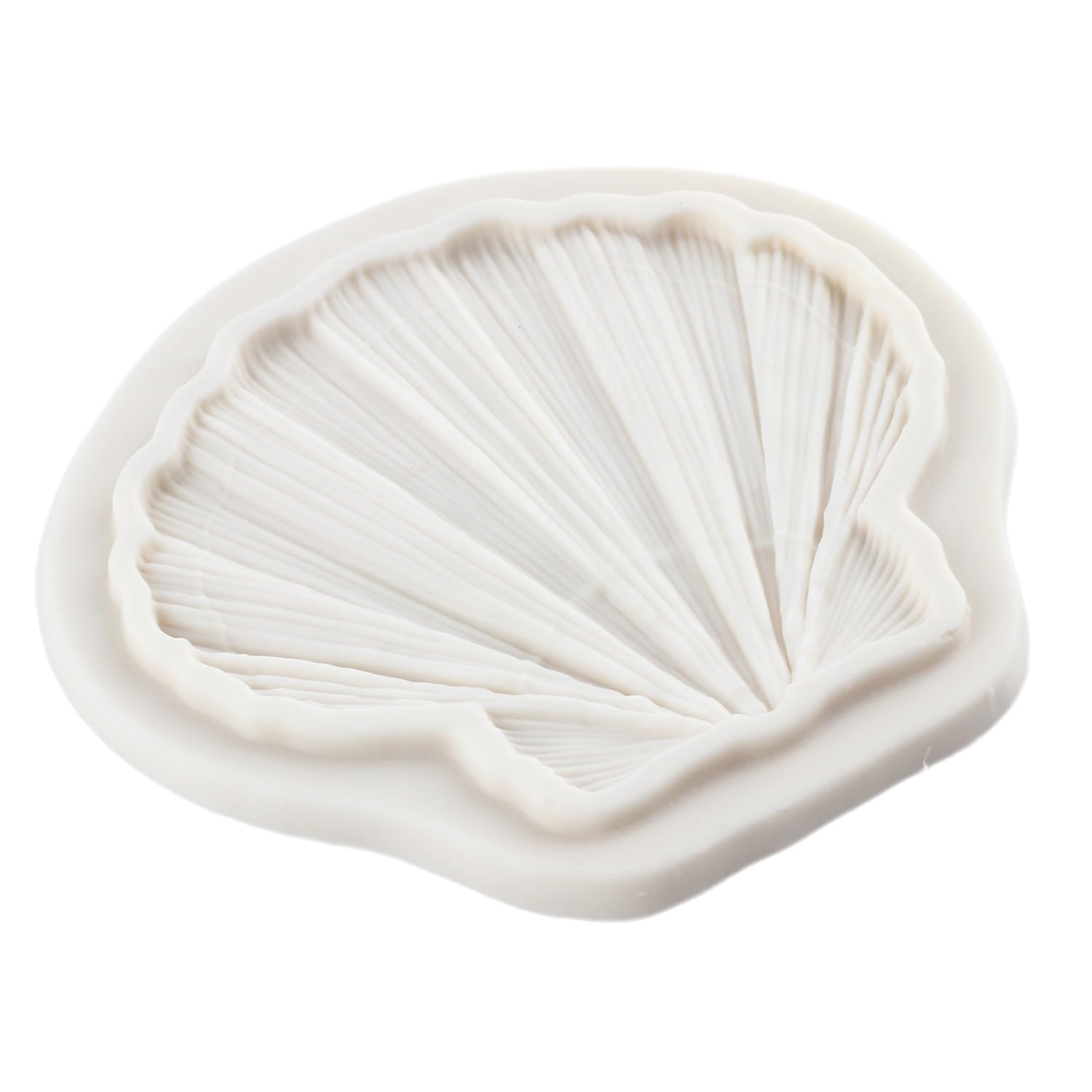 Stampo In Silicone A Forma Di Conchiglia Per Torte Marine: 6,3x6,3cm, Alimentare, Per Cioccolato, Fondente, Sapone E Argilla