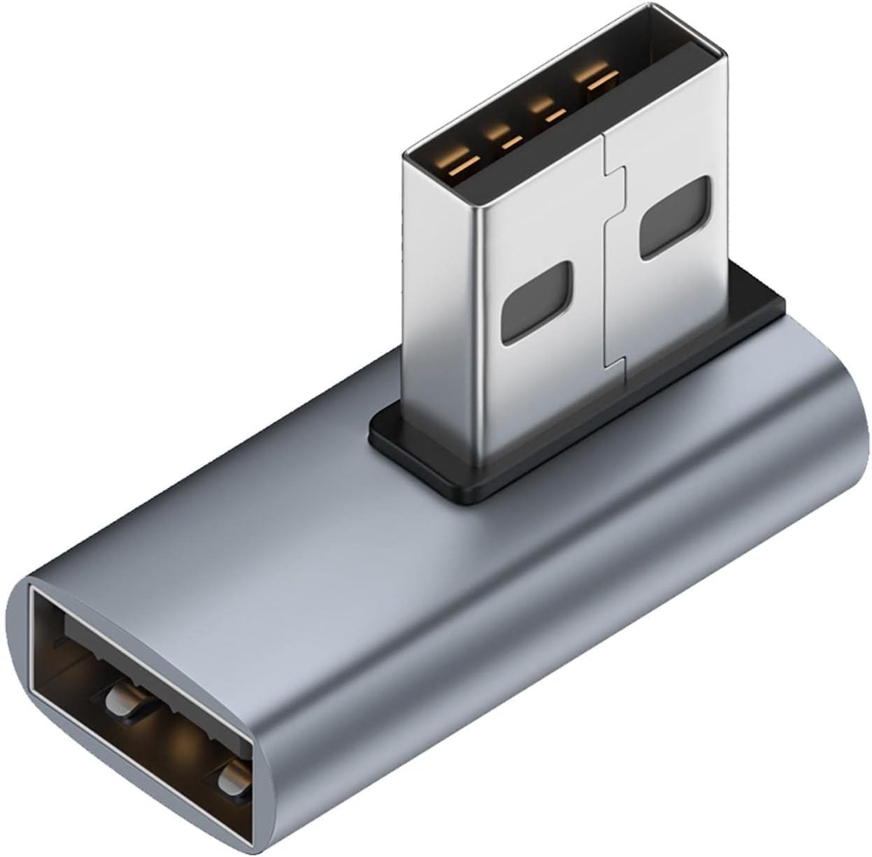 Tobo USB 90 Degree Adapter, Low Profile A Male Female Extension Adapter, 90 Degree Right Angle Converter, High Speed Data Transfer, Compatible with Cell Phones, Laptops, Left Angle, Female Extension Power Data Video Adapter (TD-1074TC) (B0CGM1WH9Z) Amazon Price History, Amazon Price Tracker