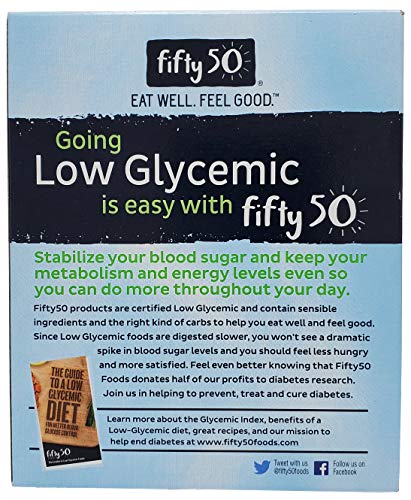 Fifty50 Foods Low Carb, Low Glycemic, Hearty Oatmeal Cookies, 7 Ounce
