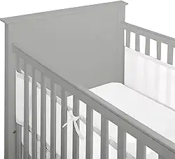 Tela Respirável Para Berço Americano Proteção E Segurança