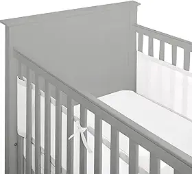 Tela Respirável Para Berço Americano Proteção E Segurança